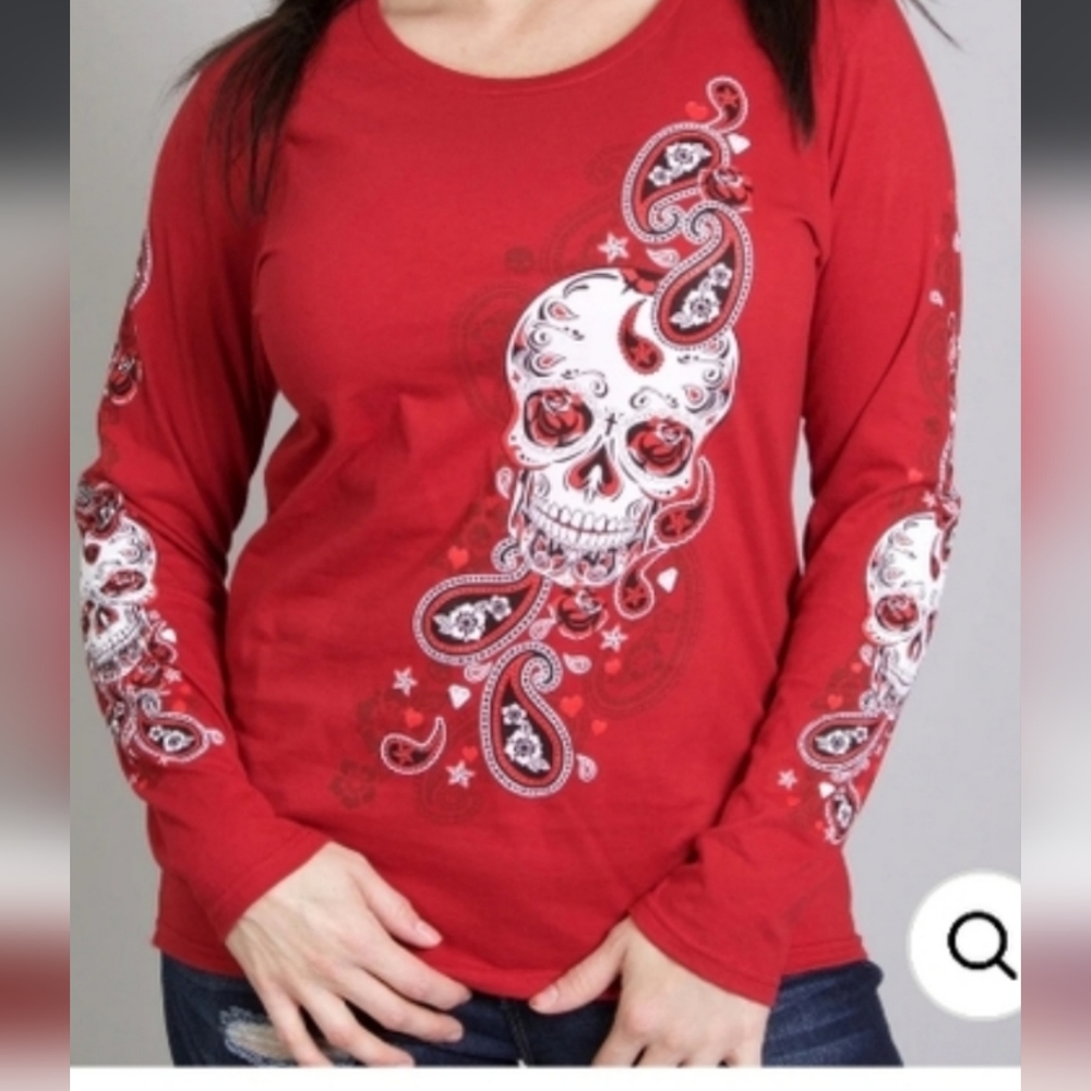 Sugar Skull Ladies L